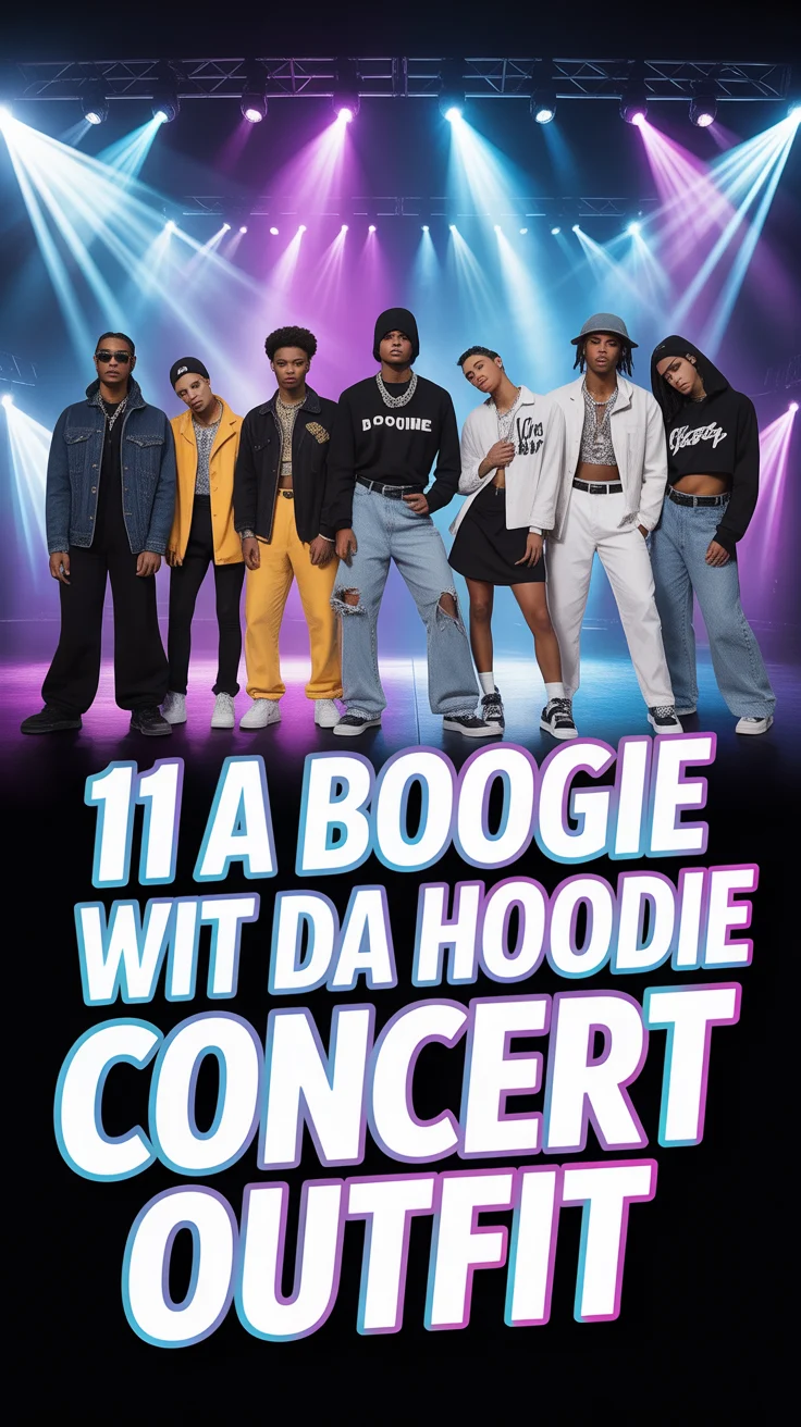 🎤 11 A Boogie Wit Da Hoodie Concert Outfit