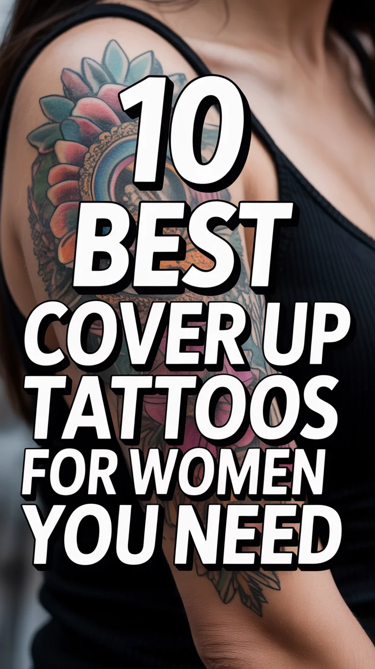 ✨ 10 Best Cover Up Tattoos For Women You Need