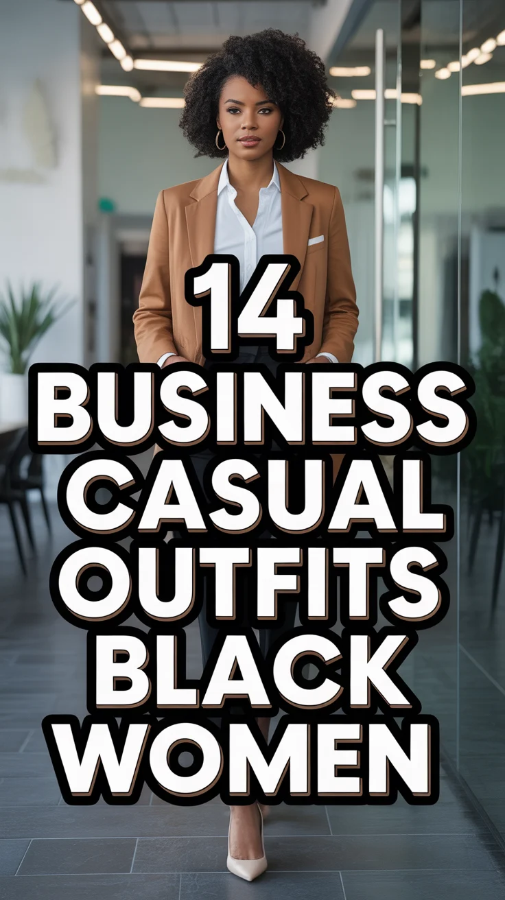 🧥 14 Business Casual Outfits Black Women