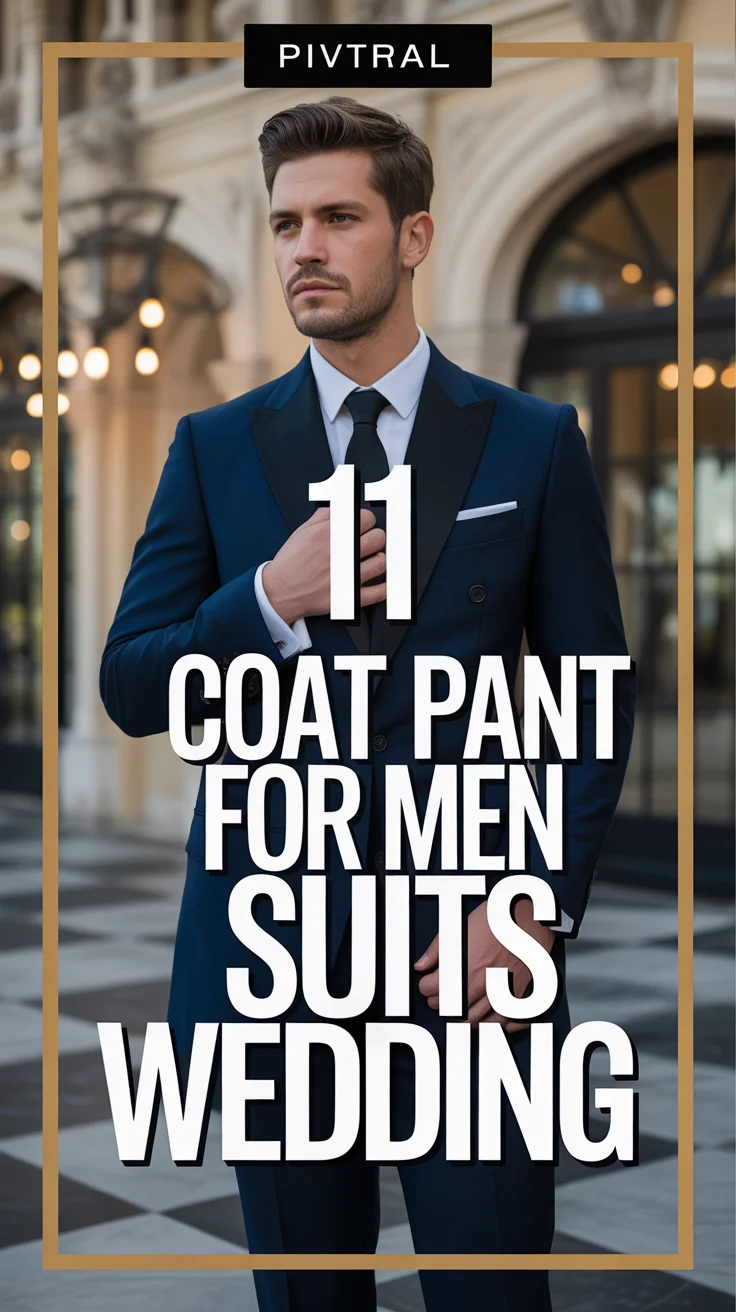 🕴️ 11 Coat Pant For Men Suits Wedding