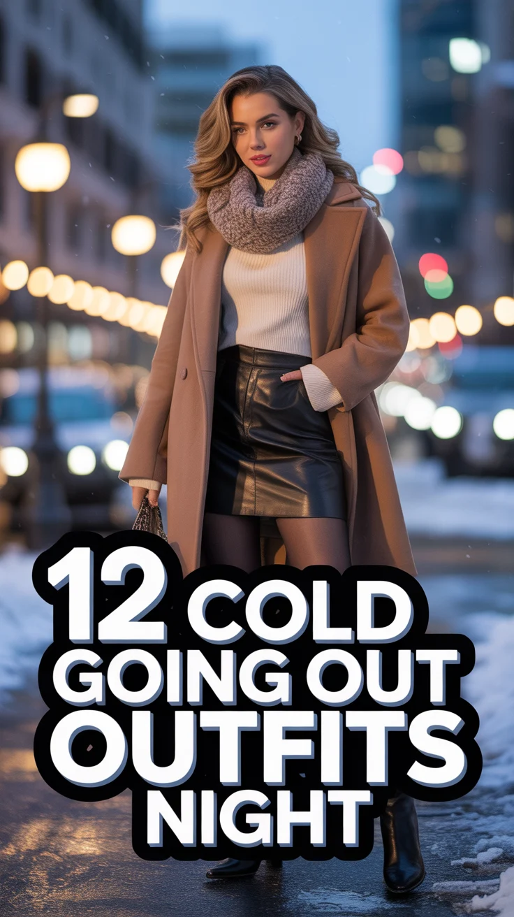 🧥 12 Cold Going Out Outfits Night