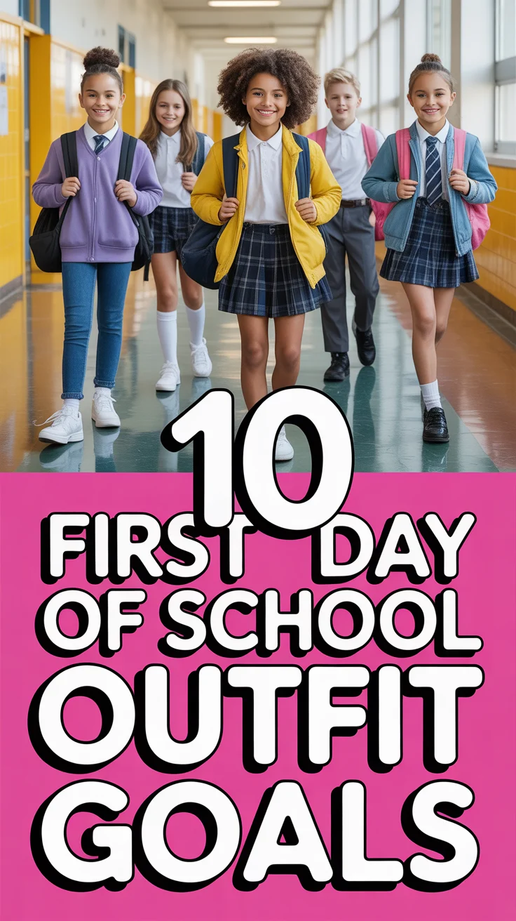 ✨ 10 First Day Of School Outfit Goals