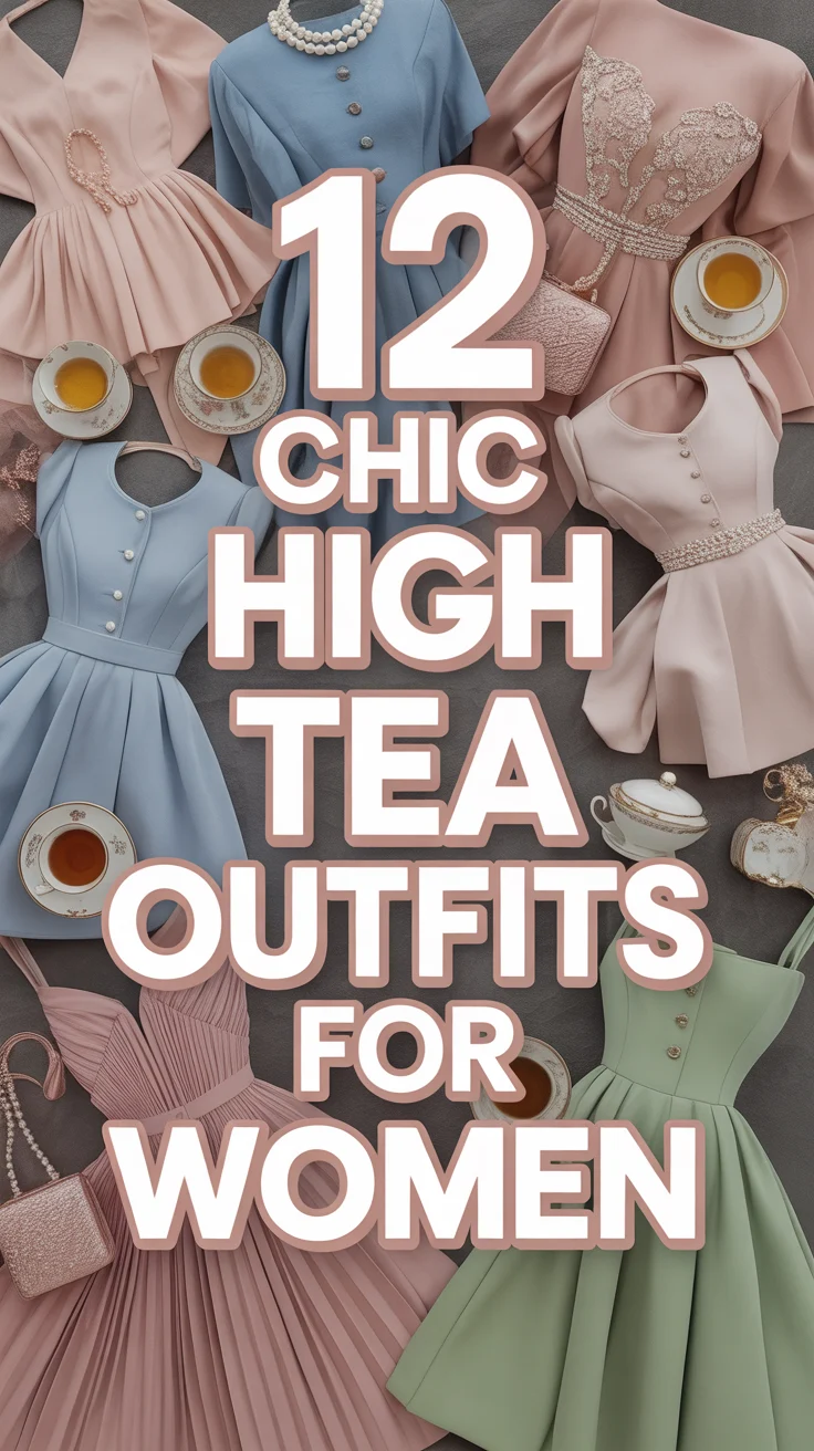 👗 12 Chic High Tea Outfits For Women