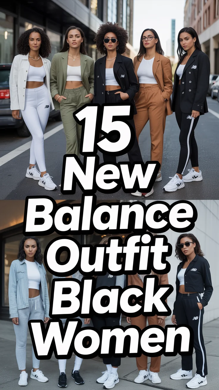 👟 15 New Balance Outfit Black Women