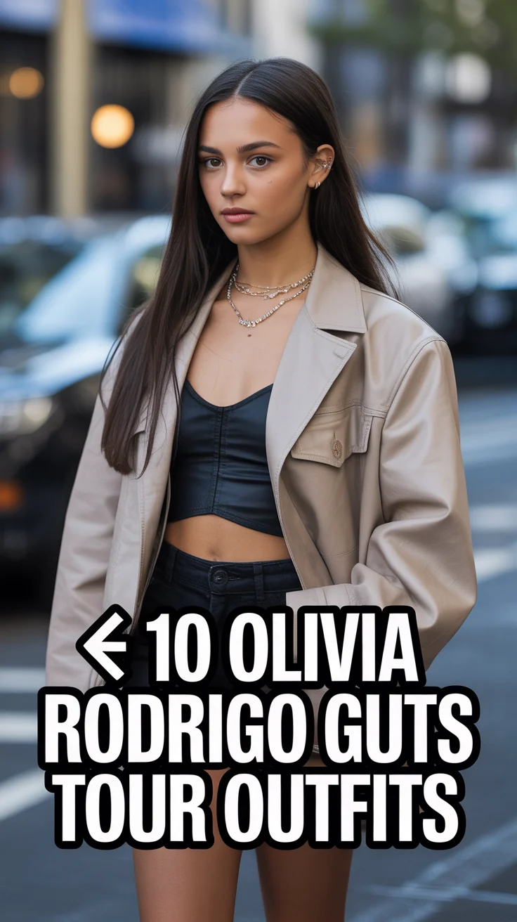 🪩 10 Olivia Rodrigo Guts Tour Outfits