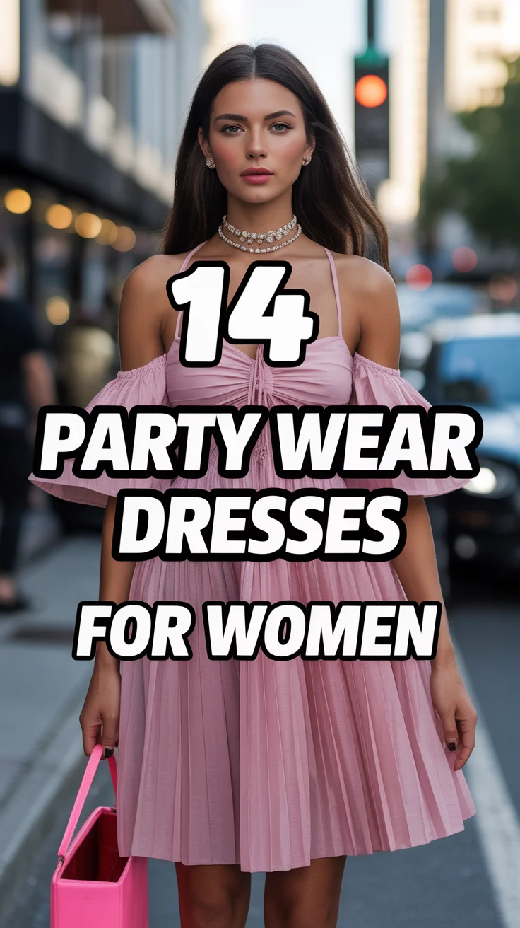 ✨ 14 Party Wear Dresses For Women