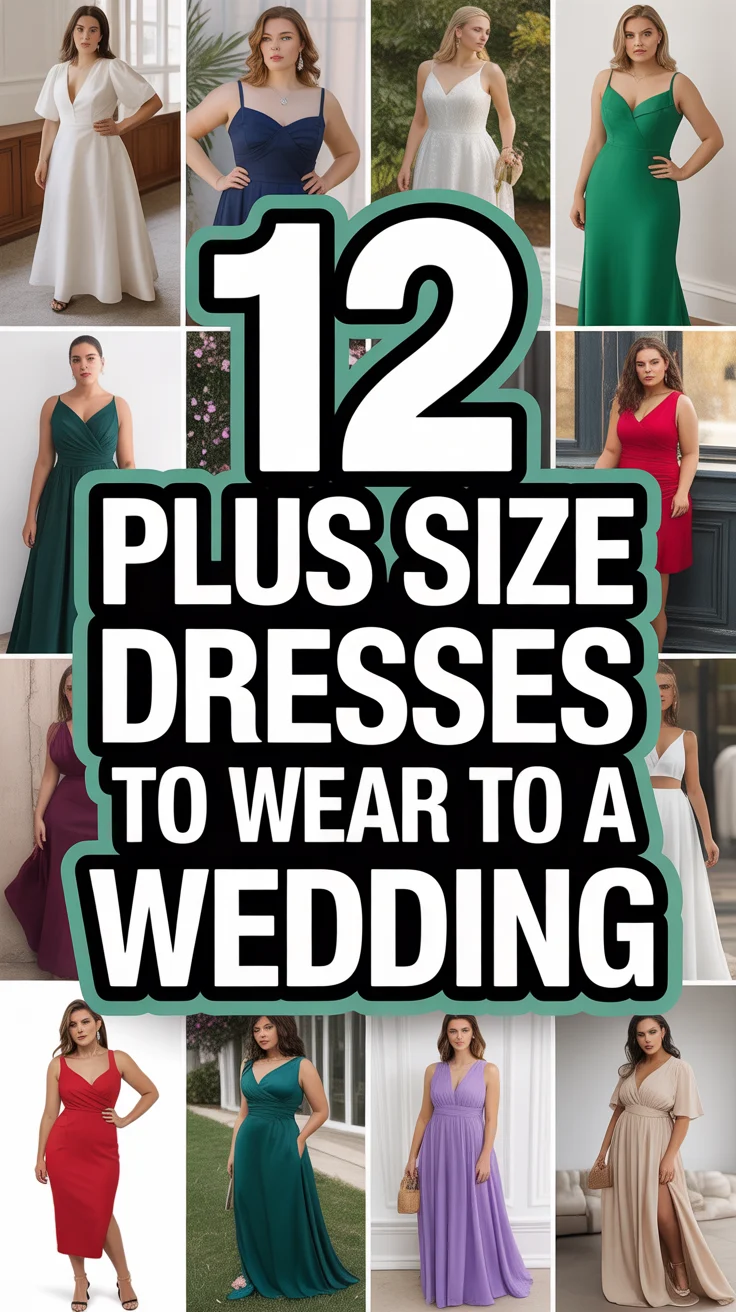 👗 12 Plus Size Dresses to Wear to a Wedding