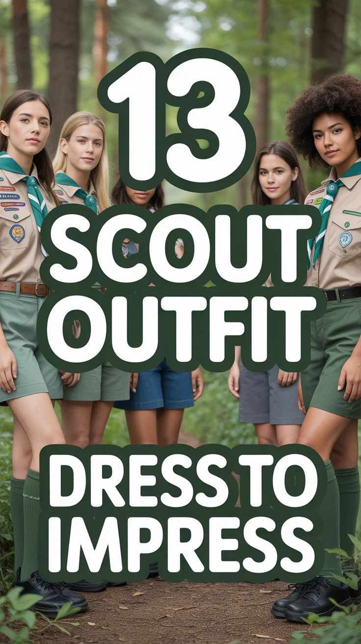 🧭 13 Scout Outfit Dress To Impress
