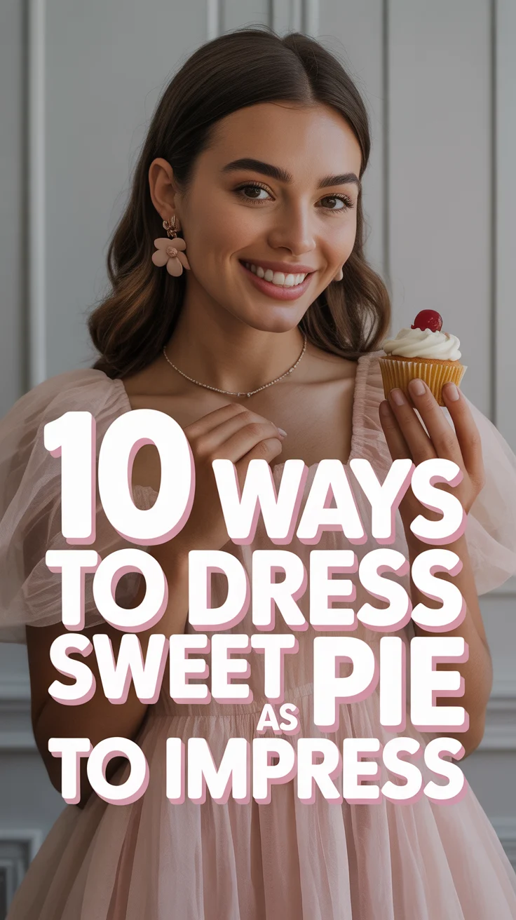 🍰 10 Ways to Dress Sweet as Pie to Impress