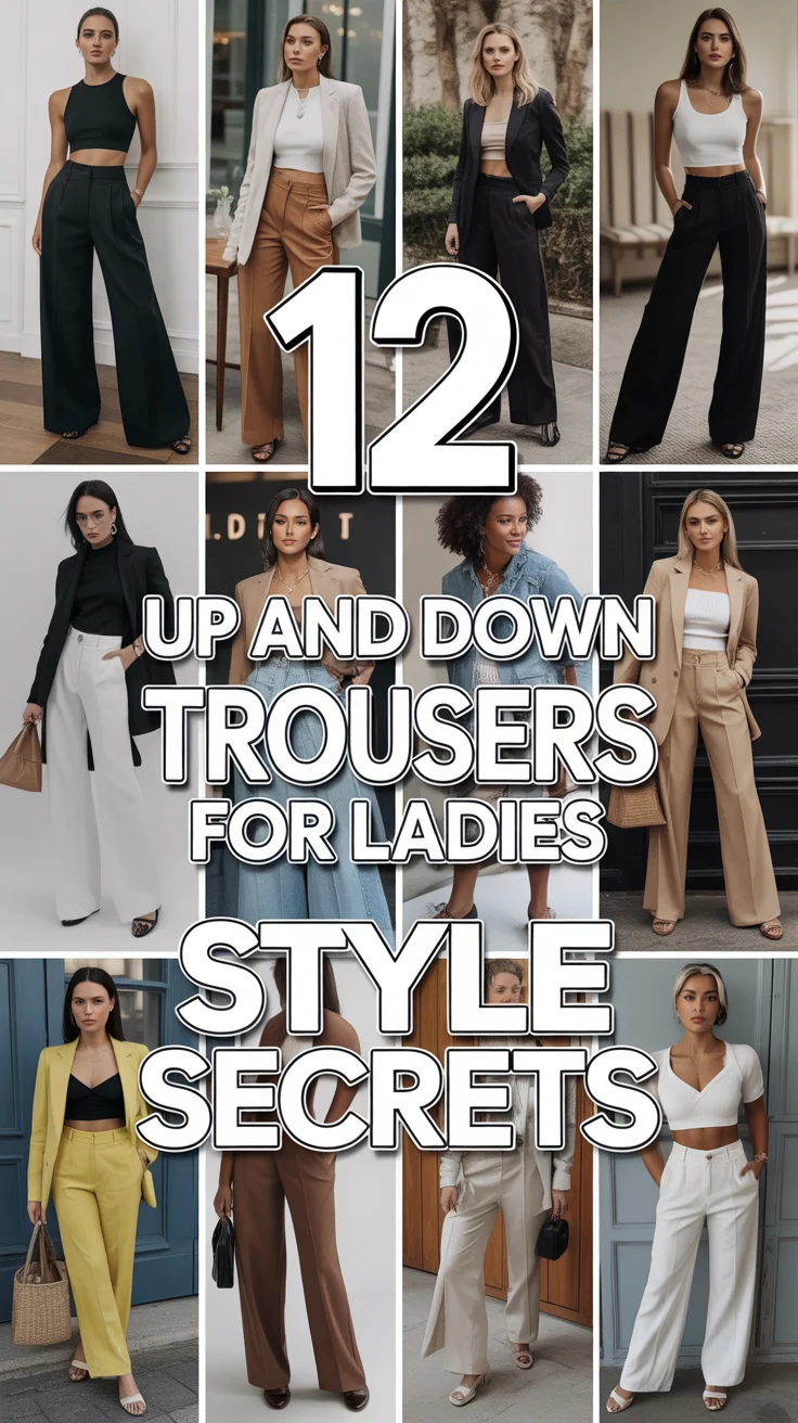 ✨ 12 Up And Down Trousers For Ladies Style Secrets