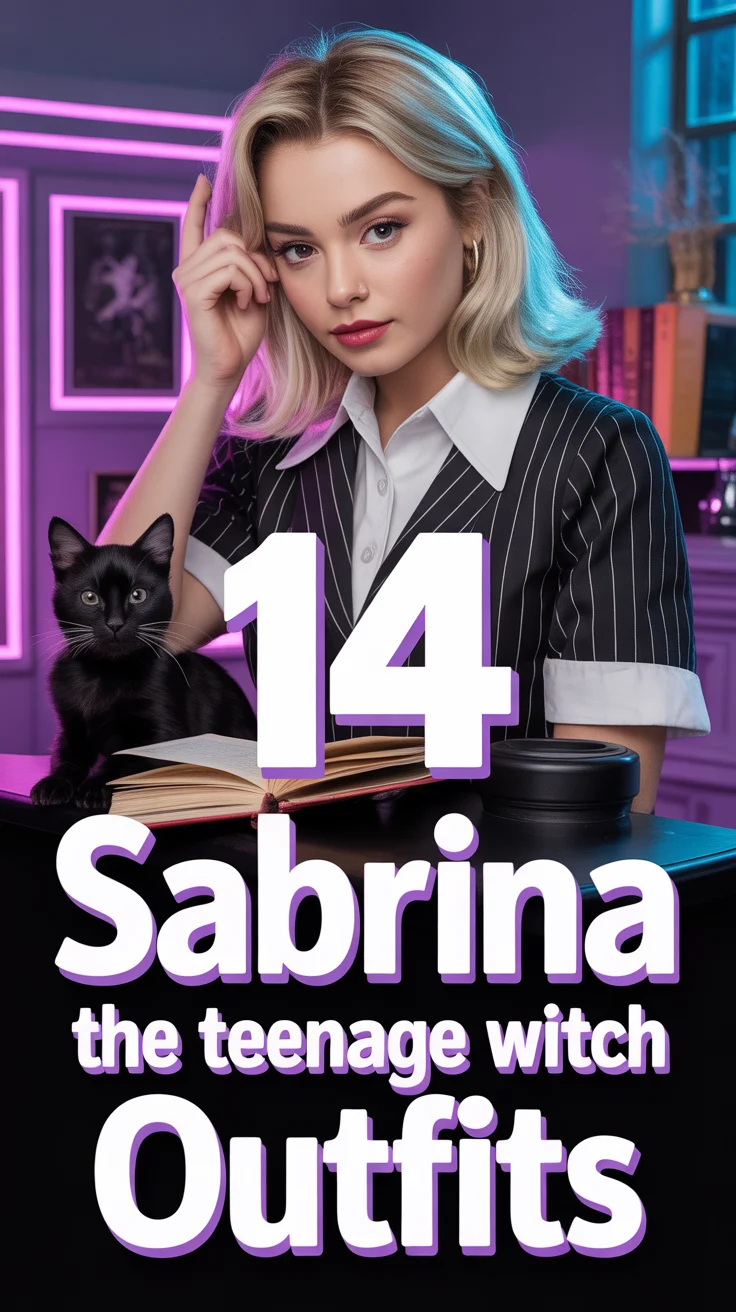 ✨ 14 Sabrina The Teenage Witch Outfits