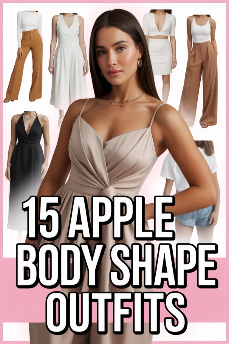 🍎 15 Apple Body Shape Outfits