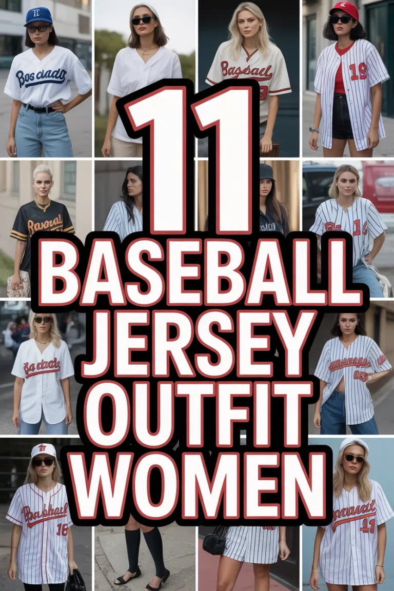 ⚾️ 11 Baseball Jersey Outfit Women