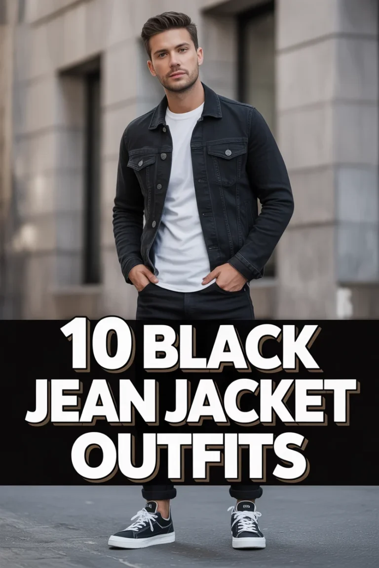 👔 10 Black Jean Jacket Outfits