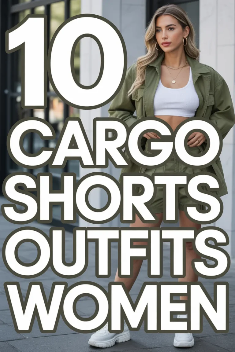 ✨ 10 Cargo Shorts Outfits Women