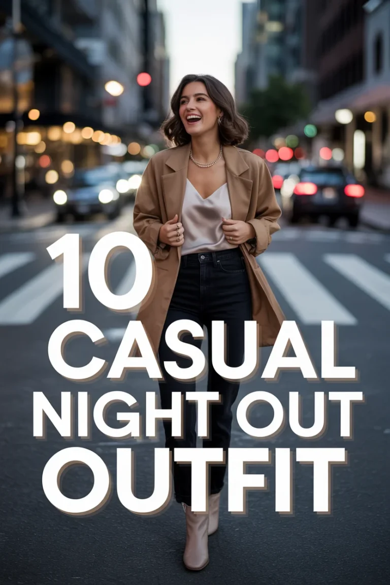 ✨ 10 Casual Night Out Outfit