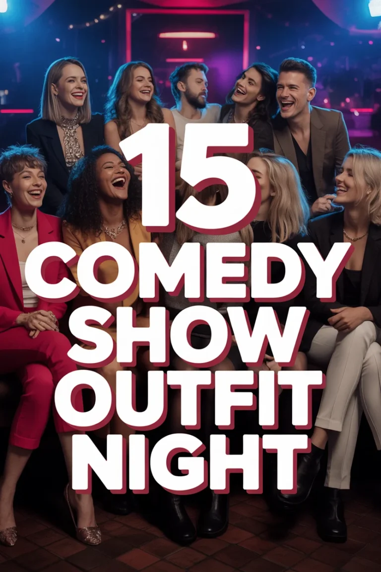 🤣 15 Comedy Show Outfit Night