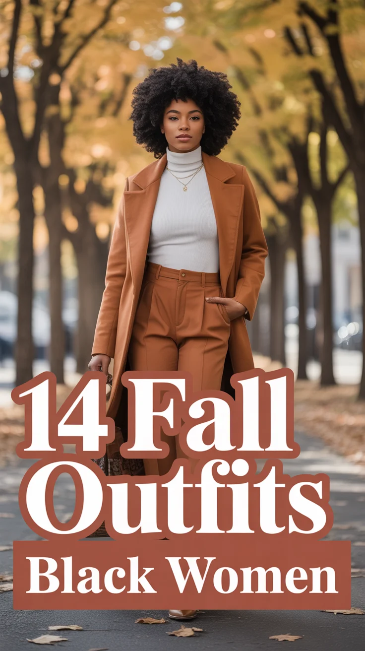 🍂 14 Fall Outfits Black Women