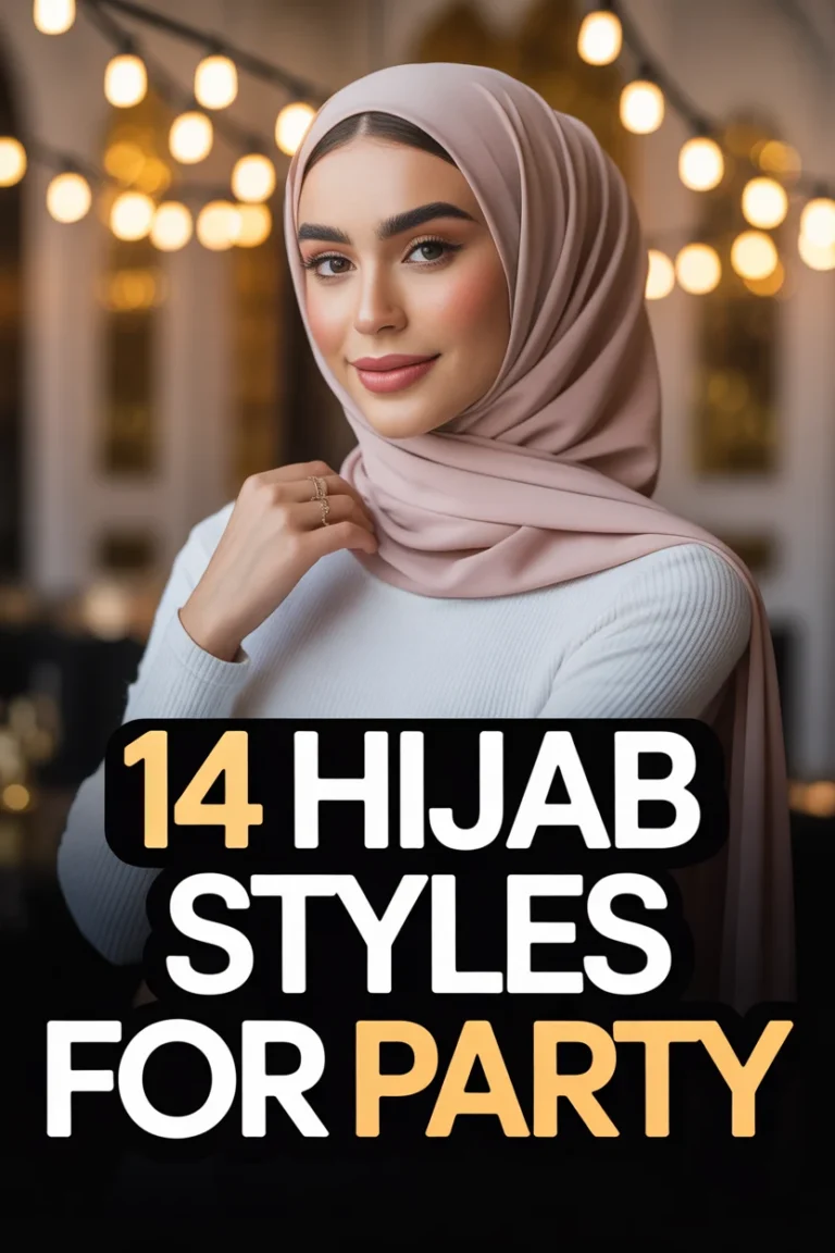✨ 14 Hijab Styles For Party
