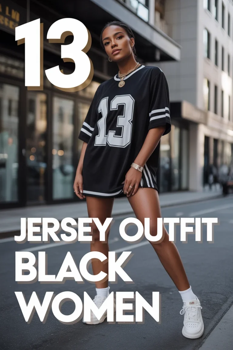 💁🏽‍♀️ 13 Jersey Outfit Black Women