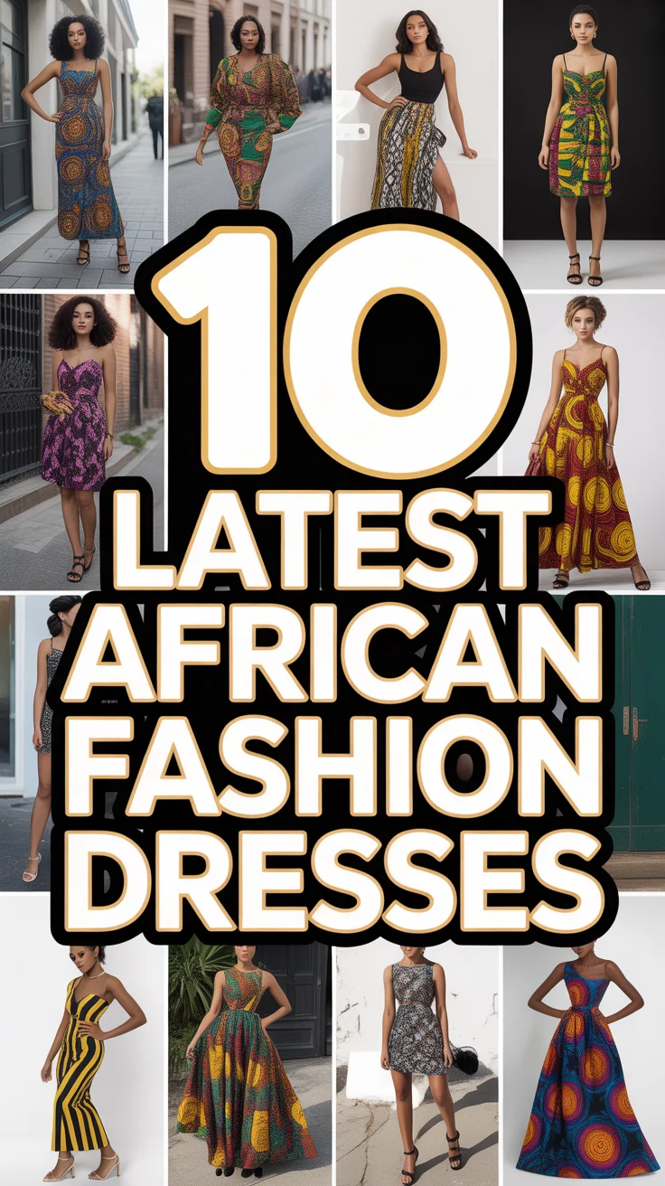 ✨ 10 Latest African Fashion Dresses