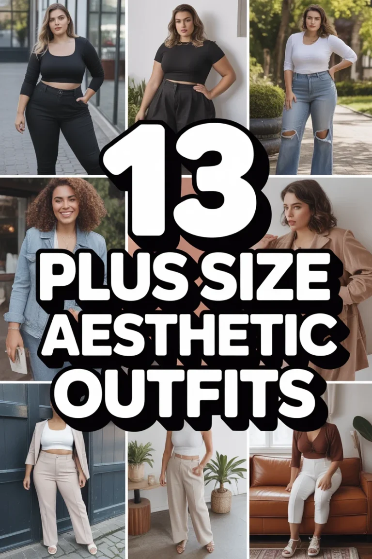 ✨ 13 Plus Size Aesthetic Outfits