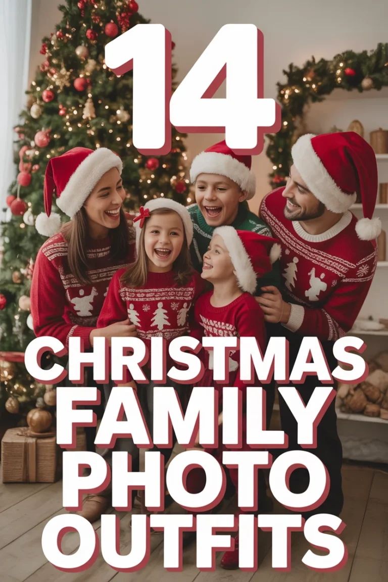 🎄 14 Christmas Family Photo Outfits